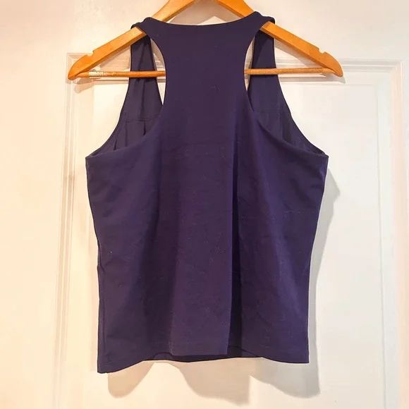 24/7 by Soma Racerback Tank Top‎ Navy Blue Women's Large Athleisure - Picture 3 of 6